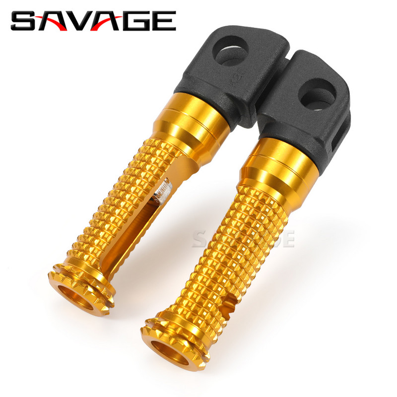 Első lábcsapok KAWASAKI Z125 Z650 Z900 Z1000 NINJA 250 300 650 H2 SX ZX-6R/9R EX250R 300R motorkerékpár-tartozékok lábtartókhoz