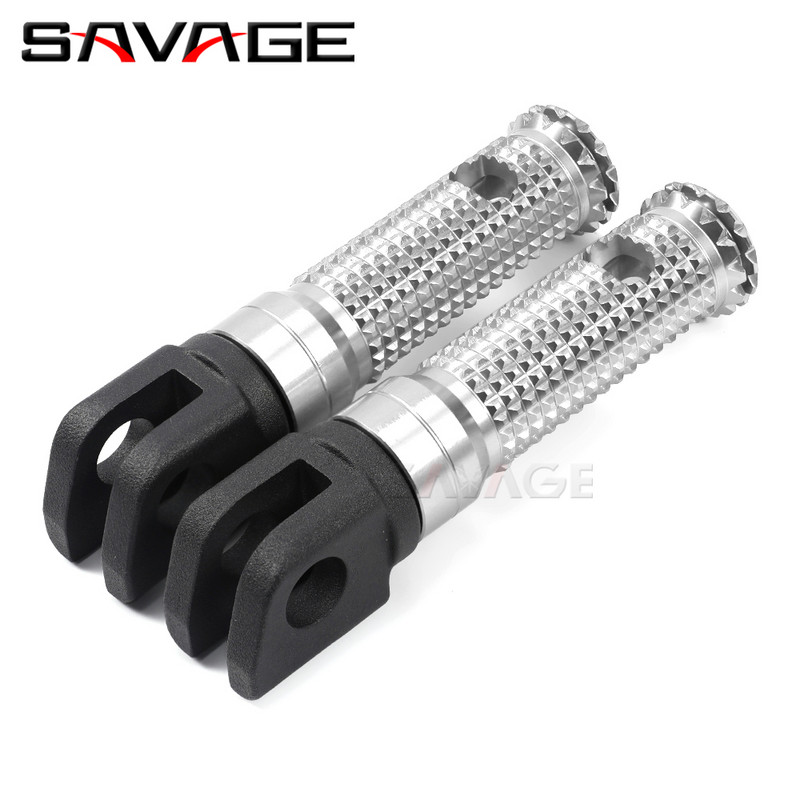 Első lábcsapok KAWASAKI Z125 Z650 Z900 Z1000 NINJA 250 300 650 H2 SX ZX-6R/9R EX250R 300R motorkerékpár-tartozékok lábtartókhoz