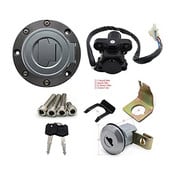Motorkerékpár kapcsolós ülés burkolat zár kulcskészlettel Illik a YAMAHA YZFR1 YZF R1 YZF-R1 YZF-R3 R6 FZ6 FJR1300 R125 FZ1 XJ6 2002-2021 típushoz