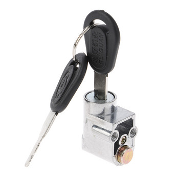 1 τεμ. κλειδαριά ανάφλεξης μπαταρίας πακέτο ασφαλείας Κλειδαριά κουτιού + 2 κλειδί για ηλεκτρικό ποδήλατο σκούτερ μοτοσυκλέτας