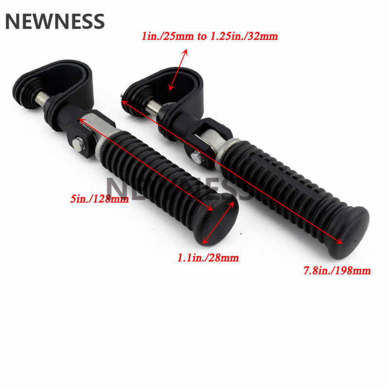 1,25"-es 32 mm-es lábcsapok Highway motorvédő ütközési rudak lábtartó rögzítő bilincs Harley Road King Electra Glide Softail motorkerékpárhoz