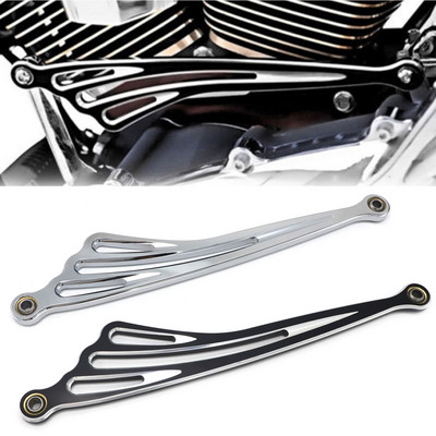 Čierna chrómová radiaca páka s CNC krídlom, radiaca páka, Touring Road King Softail Street Glide Trike 1984-15 2016 2017
