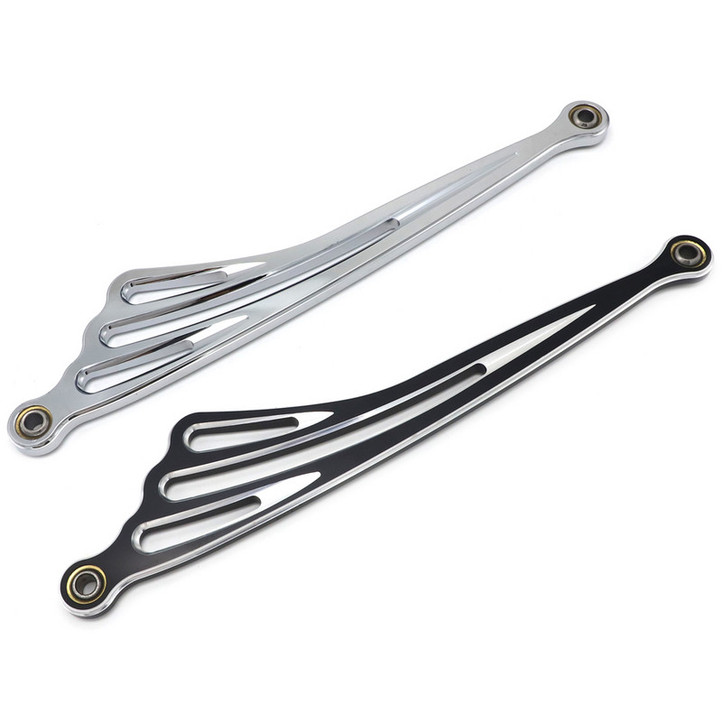 Čierna chrómová radiaca páka s CNC krídlom, radiaca páka, Touring Road King Softail Street Glide Trike 1984-15 2016 2017