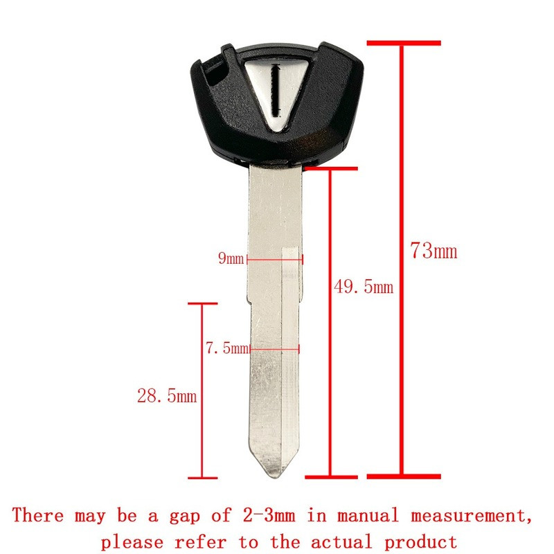 10db Motorkerékpár Embrió Üres Kulcsok Kawasaki ZX6R ZX9R ZX10R ZX12R ZX14R ZZR1400 ZRX1200 ZR1200 Ninja ER6N ER6F ER6R KLE650