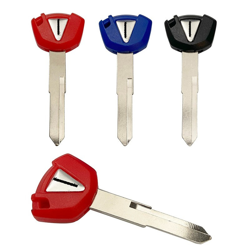 10db Motorkerékpár Embrió Üres Kulcsok Kawasaki ZX6R ZX9R ZX10R ZX12R ZX14R ZZR1400 ZRX1200 ZR1200 Ninja ER6N ER6F ER6R KLE650