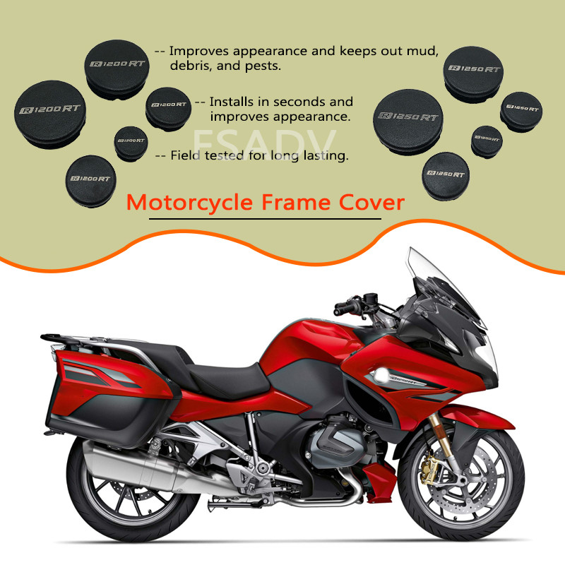 5 DB illeszkedik a BMW R1250RT R1200RT kerethez, lyukfedő sapkákhoz.