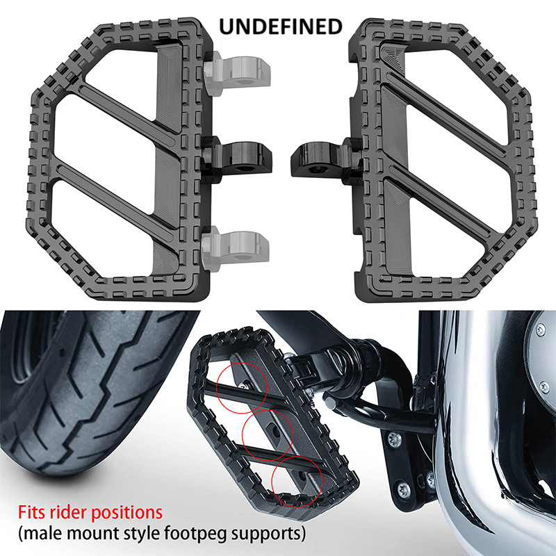 MX lábtartók Riot lábtámasz pedálok Harley Dyna Sportster 883 Softail Slim Touring Road King Chopper Bobber mini padlódeszkákhoz