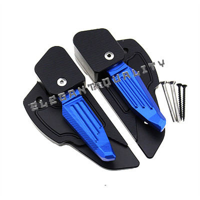 Skirta Vespa Primavera Sprint 150 2013 - 2018 2019 2020 Motociklo pėdų žingsniai Kojų atramos katapultos pedalo CNC aliuminio priedams