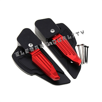 Skirta Vespa Primavera Sprint 150 2013 - 2018 2019 2020 Motociklo pėdų žingsniai Kojų atramos katapultos pedalo CNC aliuminio priedams