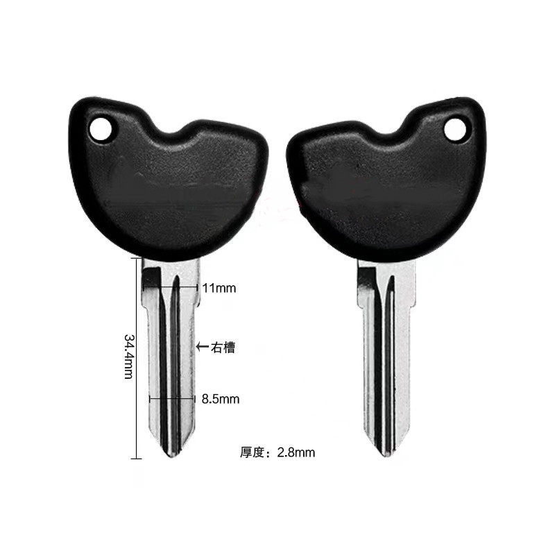10db Scooter Embryo Uncut Blanks Key Scooter Keys Kompatibilis a Vespa Piaggio 3vte 125 gts gtv 250 300 Moto Parts kerékpárral