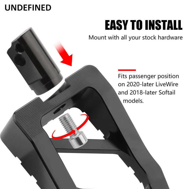 Stúpačky Riot Driver, zadná opierka na nohy, pedál pre Harley Softail 2018-2022, Fat Boy Street Bob Low Rider Slim Deluxe Sport Glide