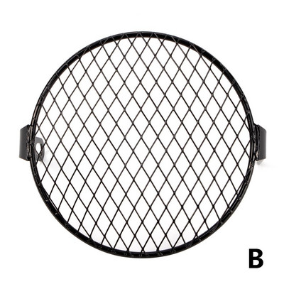 6,14 colio motociklo universalus senovinis priekinių žibintų apsauginis grotelių lempos dangtelis, skirtas Harley Ducati Chopper Yamaha Cafe Racer