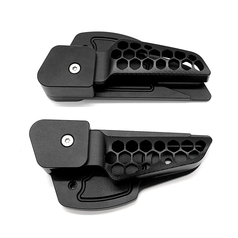 Kaassõitja jalatoed, mis sobivad Vespa Primavera Sprint 125 150 2017-2020 mootorratta kokkupandava jala astmete pikendusega jalapedaali adapter