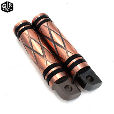 Fogantyú Fogantyúk Lábcsapok Lábtartó Pedál Váltószög Bronz színű alumínium Harley Sportster Touring Dyna Softailhez