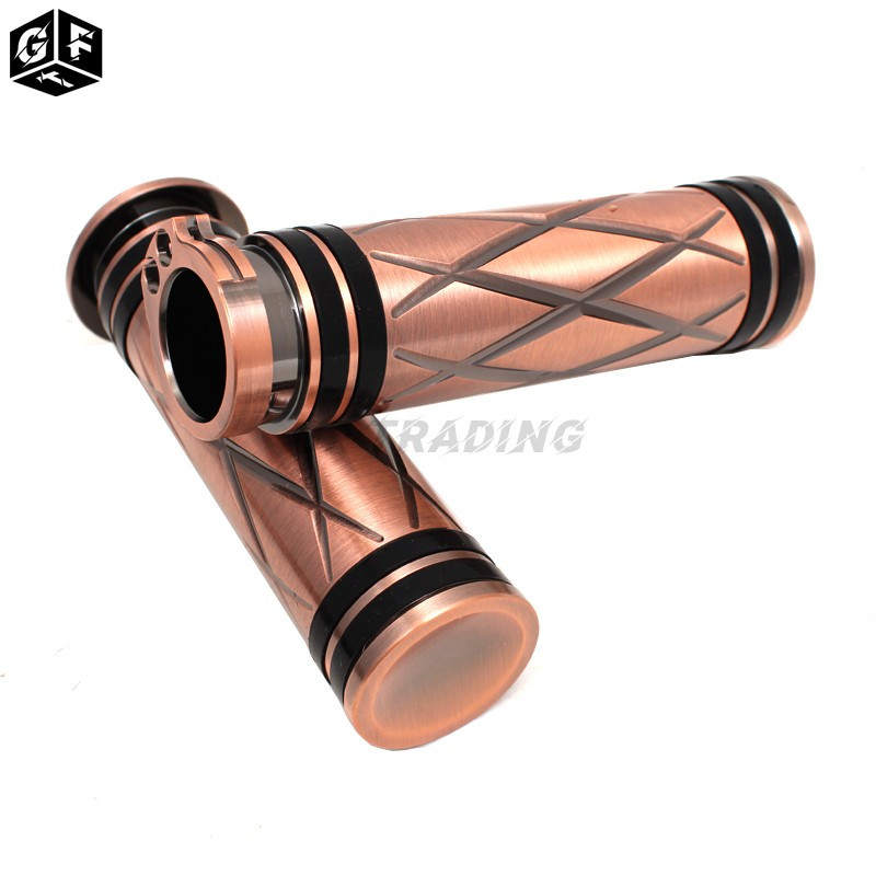 Fogantyú Fogantyúk Lábcsapok Lábtartó Pedál Váltószög Bronz színű alumínium Harley Sportster Touring Dyna Softailhez