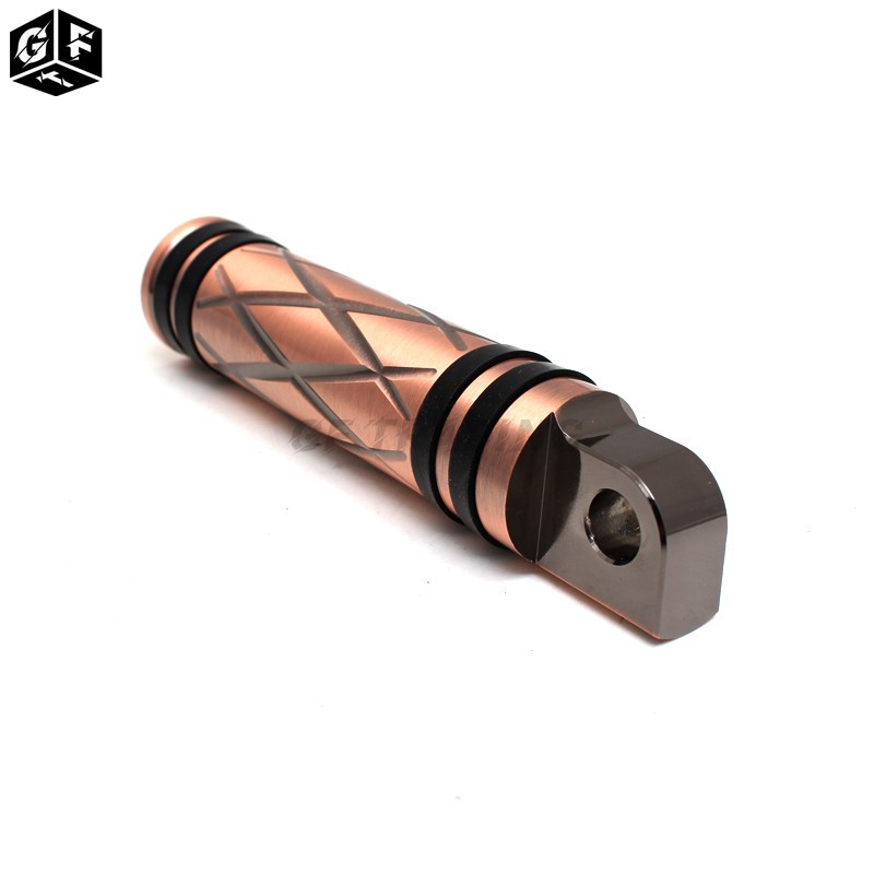 Fogantyú Fogantyúk Lábcsapok Lábtartó Pedál Váltószög Bronz színű alumínium Harley Sportster Touring Dyna Softailhez