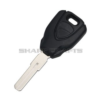 Части за мотоциклети Uncut Blade Blank Key за Ducati Monster 696 796 795 899 959 1098 1199 1299 Multistrada MTS950 (черно/червено)