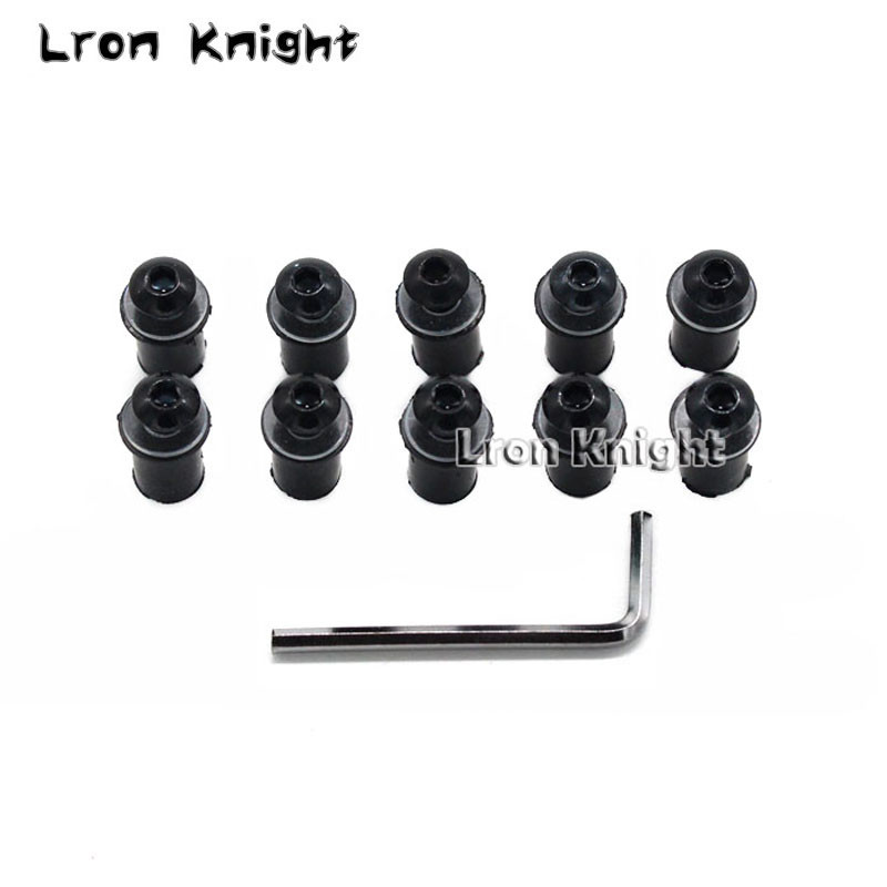 SUZUKI Hayabusa GSX1300R GSR400 GSR600 GSR750 GSXR 600 750 SV650 motorkerékpár szélvédő csavarokhoz csavaros anya rögzítő készlet M5 10 DB típushoz