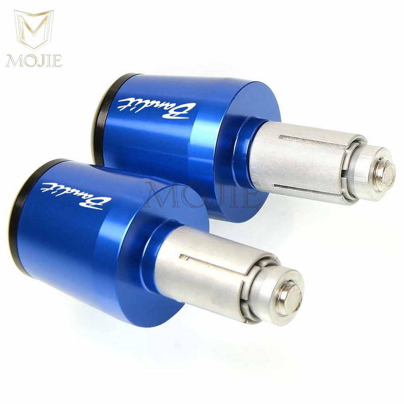 Motorkerékpár 7/8"-os 22 mm-es kormányrúd fogantyúk kormányrúd végsapka SUZUKI GSF 250 600 600S 650 650S 650N 1200 1250 Bandit 650S-hez