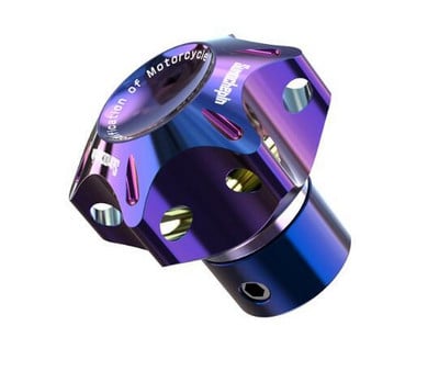 Universaalne CNC-võtmeotsik kuuskant võtmeotsik Vargusvastane mootorratta võtmekaas neljalukuga võtmepea alumiiniumist auto veoauto võtmepea kaunistus