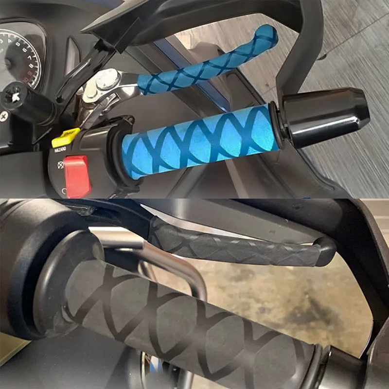 2 buc. Manșă termocontractabilă anti-alunecare Mănușă din cauciuc pentru ghidon Manșă termocontractabilă universală pentru motocicletă Manșon termocontractabil
