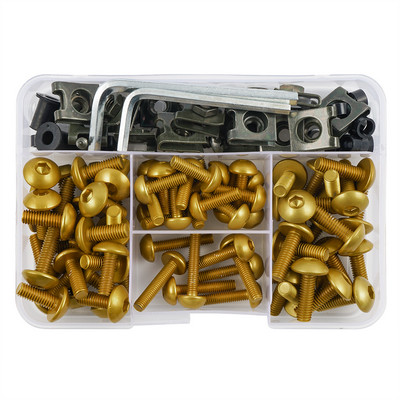 Kit șuruburi carenări CNC, 155 buc, șuruburi, piuliță pentru Honda CBR600RR CBR900RR CBR929RR CBR1000RR CBR 600RR 900RR 929RR 1000RR 600 F2 F3 F4