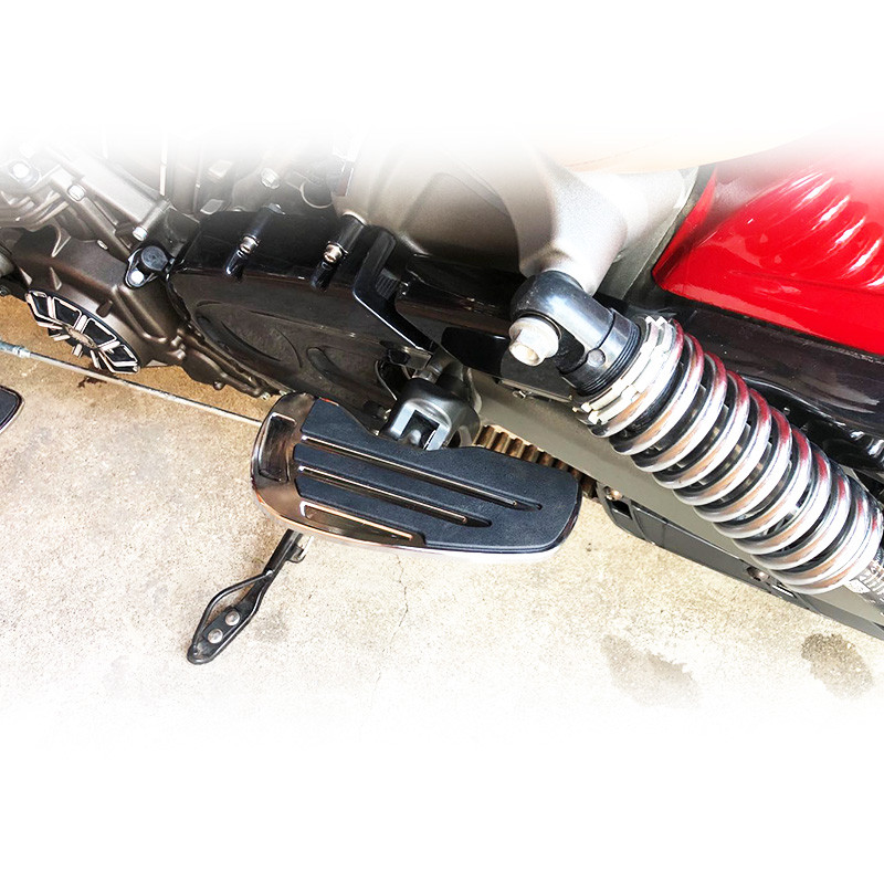 Alumínium hátsó lábszabályzók Lábtartó pedál lábtartó hosszabbító lábtartó illeszkedik Indian Scout / Sixty / Bobber 2016-2021 2018 2019