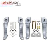 Apoio pre os pés traseiro de motocicleta, apoio pre os pés pre yamaha yzf r1 2005-2016 r6 2005-2011 2005-2011 yzf r6s 2004-20