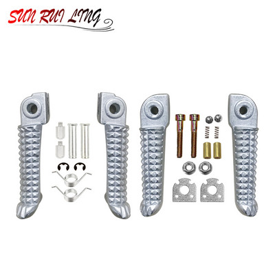 Apoio para os pés traseiro de motocicleta, apoio para os pés para yamaha yzf r1 2005-2016 r6 2005-2011 2005-2011 yzf r6s 2004-20