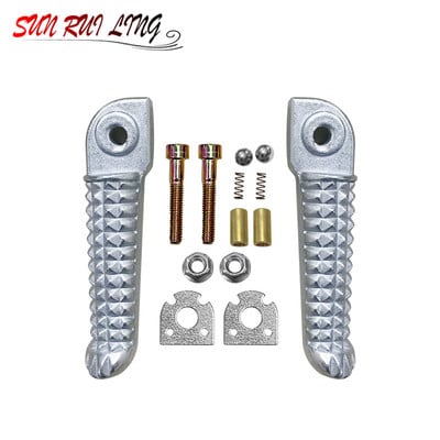 Apoio pre os pés traseiro de motocicleta, apoio pre os pés pre yamaha yzf r1 2005-2016 r6 2005-2011 2005-2011 yzf r6s 2004-20