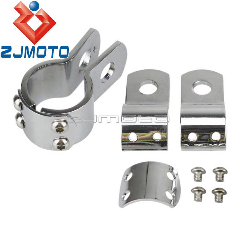 Univerzálne svorky na stupačky pre motocykle, upevnenie na diaľnicu, pre Harley, Honda, Yamaha, Cafe Racer, 28 mm, 32 mm, 38 mm, klipy na stupačky pre padací rám