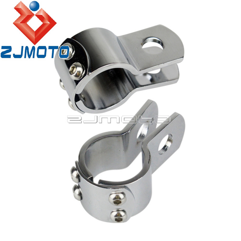 Univerzálne svorky na stupačky pre motocykle, upevnenie na diaľnicu, pre Harley, Honda, Yamaha, Cafe Racer, 28 mm, 32 mm, 38 mm, klipy na stupačky pre padací rám