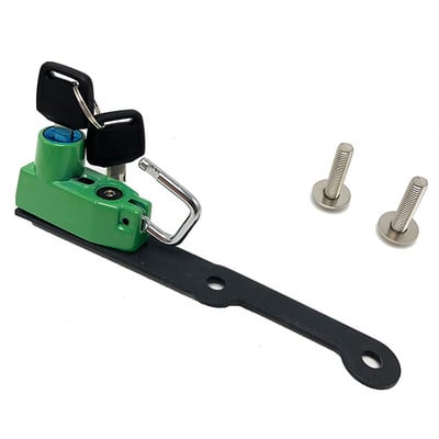 Z900RS Z900 CAFE motorkerékpáros sisak, zárra szerelhető kampós oldali lopásgátló védelem 2 kulccsal Kawasaki Z 900 RS / CAFE 2017-2021