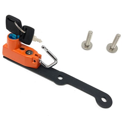 Z900RS Z900 CAFE motorkerékpáros sisak, zárra szerelhető kampós oldali lopásgátló védelem 2 kulccsal Kawasaki Z 900 RS / CAFE 2017-2021