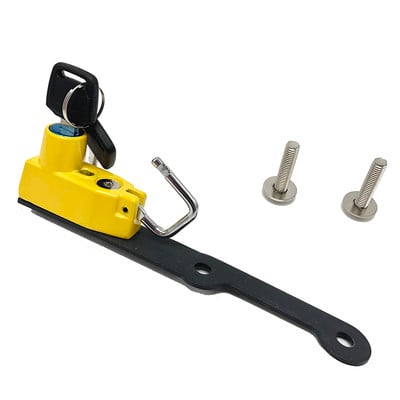 Z900RS Z900 CAFE motorkerékpáros sisak, zárra szerelhető kampós oldali lopásgátló védelem 2 kulccsal Kawasaki Z 900 RS / CAFE 2017-2021