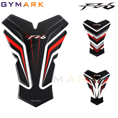 For YAMAHA FZ6 FZ6S FZ6N Fazer Mootorratta 3D vaiguga kütusepaagi tihendi kütusepaagi kaitse kleebis