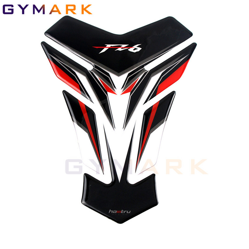 For YAMAHA FZ6 FZ6S FZ6N Fazer Mootorratta 3D vaiguga kütusepaagi tihendi kütusepaagi kaitse kleebis