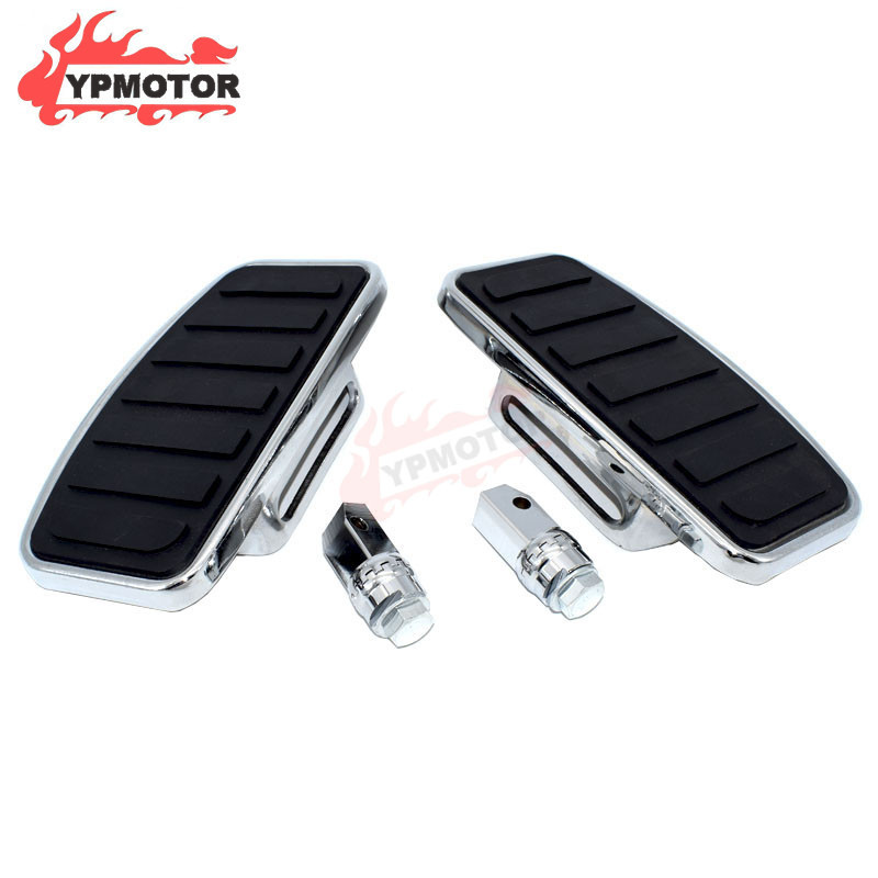 Zadná opierka na nohy, pedál, podlahová doska pre Honda Shadow VT750 Magna SUZUKI VL400 VL800 Yamaha Drag Star Virago VMAX1200