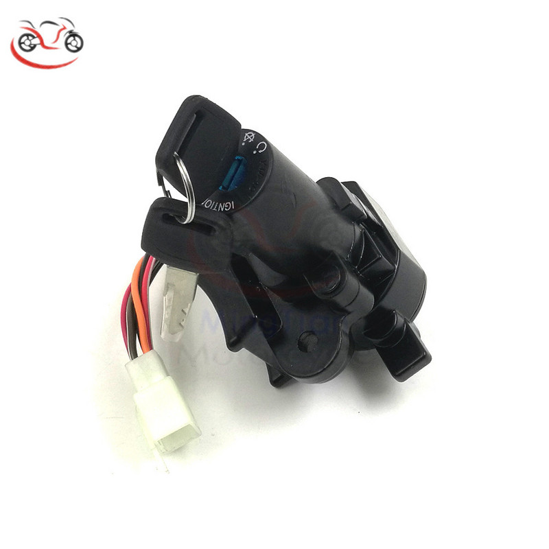 Zámok zapaľovania, olej, palivová nádrž, kryt plynu, zámok spínača, zámok prilby pre Kawasaki KLX250 KL250 KLX125 KLX250S KLX250SF KL KLX 250