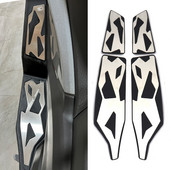 Motorkerékpár fekete lábpedál lábtartó 2017 2018 2019 2020 lábcsapok pedálkészletek lábtartó lépcső KYMCO AK550 AK 550 ak550-hez