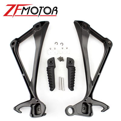 Držiak opierky nôh pre zadný spolujazdec na motocykel Kawasaki Ninja ZX10R ZX 10R 2011-2014 2013 2012 2015 2016 2017 2018