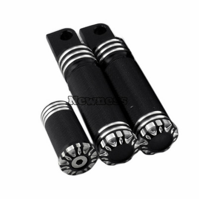 Riadidlá motocykla 1" Rukoväte, stupačky, radiace páky, klince pre Harley Sportster 883 Touring Dyna Softail Breakout Chopper