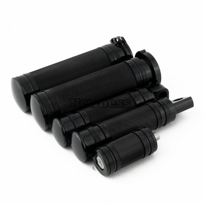 Riadidlá motocykla 1" Rukoväte, stupačky, radiace páky, klince pre Harley Sportster 883 Touring Dyna Softail Breakout Chopper