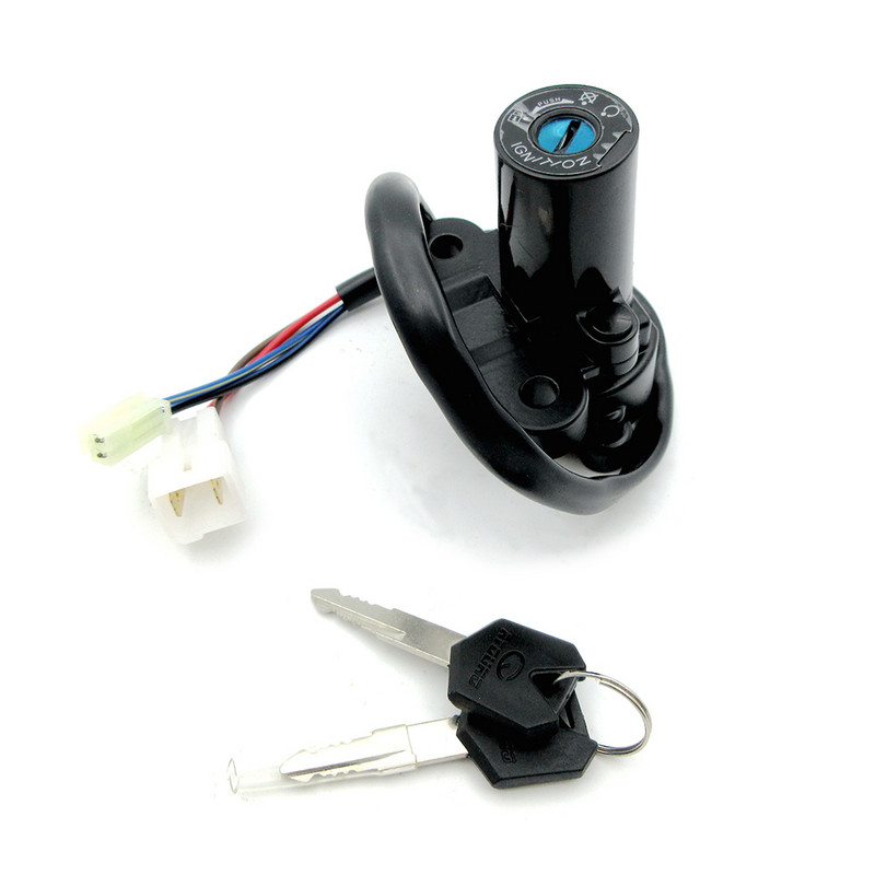 Spínač zapaľovania motocykla, uzáver palivovej nádrže, kľúče na zámok sedadla pre Yamaha YZF R1 2002-2003 2007-2010 R6 2004 2006-2013 FJR1300 FZ6