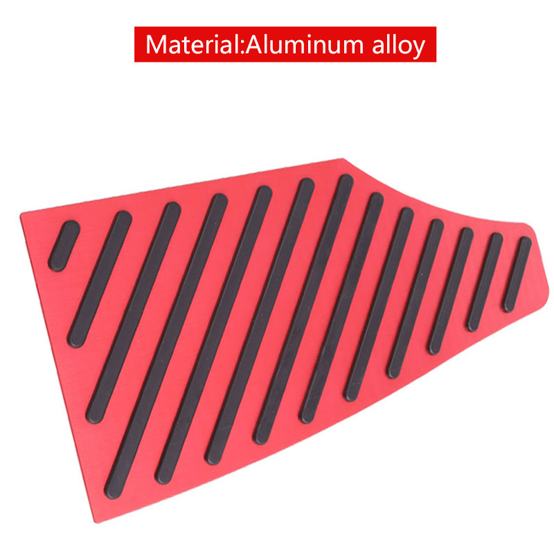 Pre Toyota Highlander XU70 2020-2022 2023 Hybridný hliníkový automobilový akcelerátor, plynový pedál, brzdové pedále, kryt bez vŕtania, podložka pod nohy