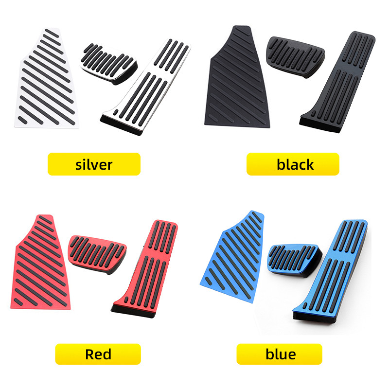 Pre Toyota Highlander XU70 2020-2022 2023 Hybridný hliníkový automobilový akcelerátor, plynový pedál, brzdové pedále, kryt bez vŕtania, podložka pod nohy