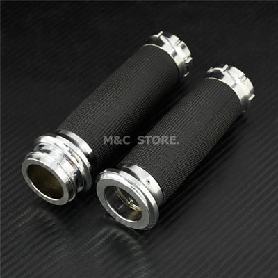 1" 25 mm-es kézi markolat Kormány elektronikus fojtószelep Harley Heritage Softail Classic FLSTC Touring Road King speciális FLHRXS-hez