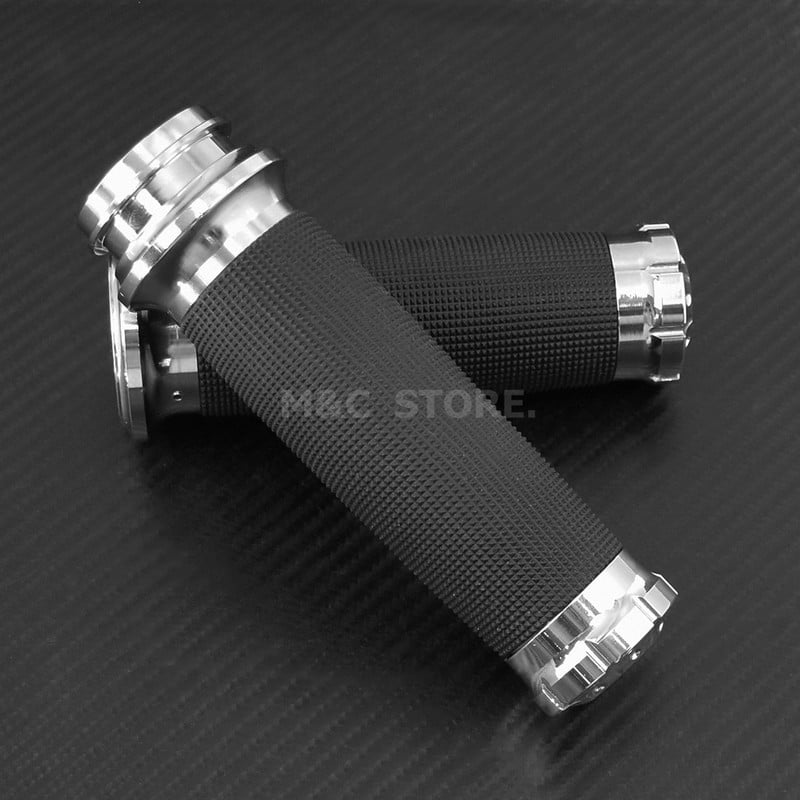 1" 25 mm-es kézi markolat Kormány elektronikus fojtószelep Harley Heritage Softail Classic FLSTC Touring Road King speciális FLHRXS-hez