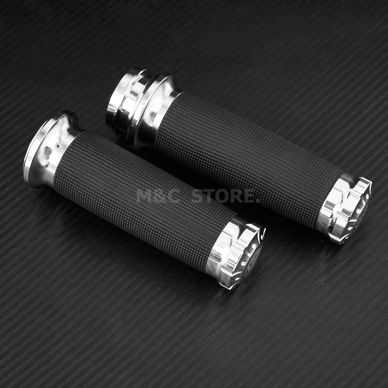 1" 25 mm-es kézi markolat Kormány elektronikus fojtószelep Harley Heritage Softail Classic FLSTC Touring Road King speciális FLHRXS-hez