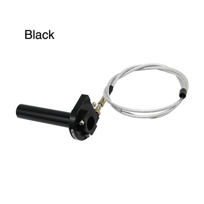 ZS Racing ZSDTRP 7/8" Mânere de răsucire a accelerației pentru motociclete 22 mm Mâner CNC din aluminiu cu accelerator de cablu Moped scooter